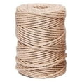 thumbnail image 3 of DOLITY Fine Jute Twine Replacement Rope Twisted Sisal Rope Pet Cat Scratch Post Package 8mm, 3 of 9