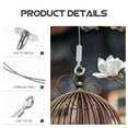thumbnail image 3 of HEATSHAKING Steel Wire Picture Frame Hanging Kit with Locking Wire for Safe Wall Mounting, 3 of 8