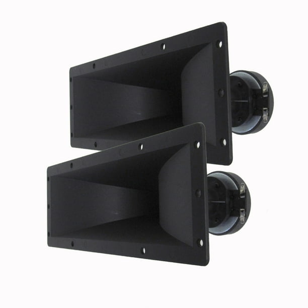 Seismic Audio Pair 4x10 Horn Tweeters with Driver PA/DJ Speakers NEW
