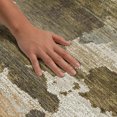 thumbnail image 3 of Addison Rugs Mayfield Premium Machine Washable Transitional Abstract Khaki Round Rug, 8' x 8', 3 of 8