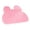 B003- Pink, variant on Pink Bathroom Mat, Foot Bath Massager, Shower Spa Mat, Bath Scrub Pad, 13X12 Inch Rabbit Ear Shaped Non-Slip Shower Foot Exfoliator, Flexible Soft Bristle Foot Care Mat That Works