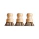 thumbnail image 2 of 3 Pack BambooHandle Sisal DishScrub Brushes Natural Fiber Non Scratch Kitchen Pot Pan Cleaning Tools, 2 of 8
