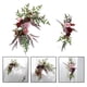 thumbnail image 3 of 2 piezas de arco de flores artificiales colgantes para arreglos florales decorativos. Vino rojo, 3 of 9
