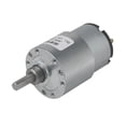 thumbnail image 2 of Moteur à Engrenages CC 6V/12V/24V 7RPM à 960RPM, Boîte à Engrenages à Couple Élevé JGB37-520, Moteur à Réduction Électrique Réversible, Facile à Installer, 2 of 6