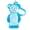 Blue, variant on Bear Keychain Toy for Stress Relief, Soft Maltose Glue Sensory Charm with , Portable Hand Fidget for Backpack Key & Office Decor