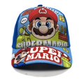 thumbnail image 1 of Gorra de béisbol con visera para niños, protector solar, estampado rojo y azul, figura de Anime de Super Mario, Princesa Peach, Yoshi, regalos de cumpleaños Fivean unisex, 1 of 2