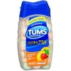 TUMS E-X 750 Tablets Assorted Fruit 96 Tablets (Pack of 4)