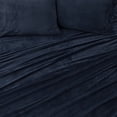 thumbnail image 5 of Velvet Plush Fleece Solid Sheet Set, King, 4 Pieces, 5 of 5