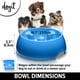 thumbnail image 4 of Dogit Comedero Para Perros Comedero Lento Para Comida Húmeda O Seca Go Slow Plato Para Perros Antigoteo Azul L, 4 of 5