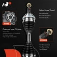 thumbnail image 4 of A-Premium Front Right Passenger Side CV Axle Shaft Assembly Compatible with Audi A4 Quattro 2002-2009 S4 2004-2009 1.8L 3.0L 3.2L 4.2L, 4 of 9