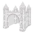 thumbnail image 1 of FELTECHELECTR juego de papel para colorear de castillo 3D, modelo de rompecabezas para colorear, bricolaje, 1 of 4