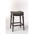 thumbnail image 1 of Hillsdale Vetrina Vinyl Bar Stool in Black, 1 of 2