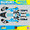 Blue-yellow, variant on Kalair GFX Graphics Kit for Suzuki DRZ110 (2002-2009) Viper Series