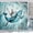 Blue2, variant on Funny Japanese Cat Shower Curtain, Fun Cool Cat Japan Anime Red Sunset Shower Curtains, Vintage Ocean Waves Waterproof Bathroom Curtain Decor Polyester Fabric with 12 Hooks, 60x72 Inch