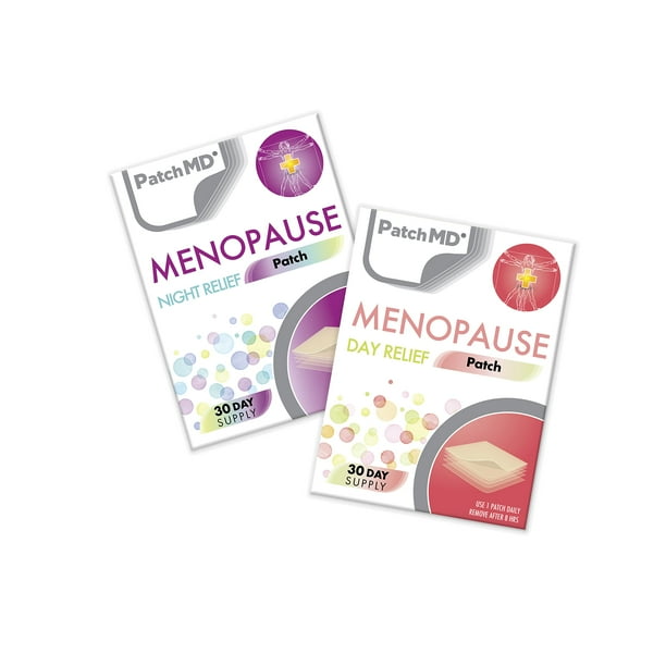 PatchMD Menopause Relief Patch Combo Pack Menopause Day Relief