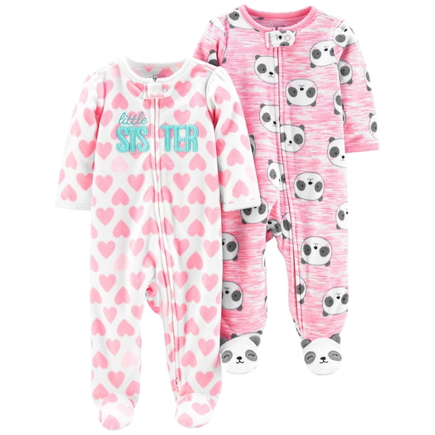 Sleep and Play Simple Joys de Carter's Fleece Baby Girl