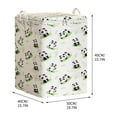 thumbnail image 5 of YZEGDCH Clothes Storage Storage Heavy Duty Storage Tote Reinforced Handle for Clothing, Blanket, Comforters, Bed Sheets, Pillows and Toys, 5 of 5