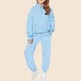 thumbnail image 1 of Cowsor Little Girls Outfits 2 Piece Toddler Long Sleeve Sweatshirt Leggings Pants Clothing Set, 1 of 4
