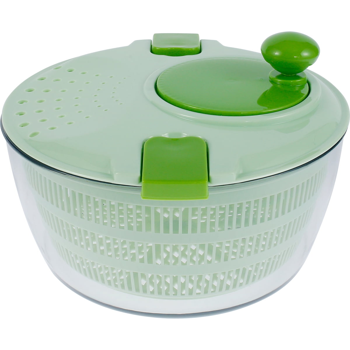 4L Salad Spinner Manual Salad Washer with Drain and Handle Salad Dryer