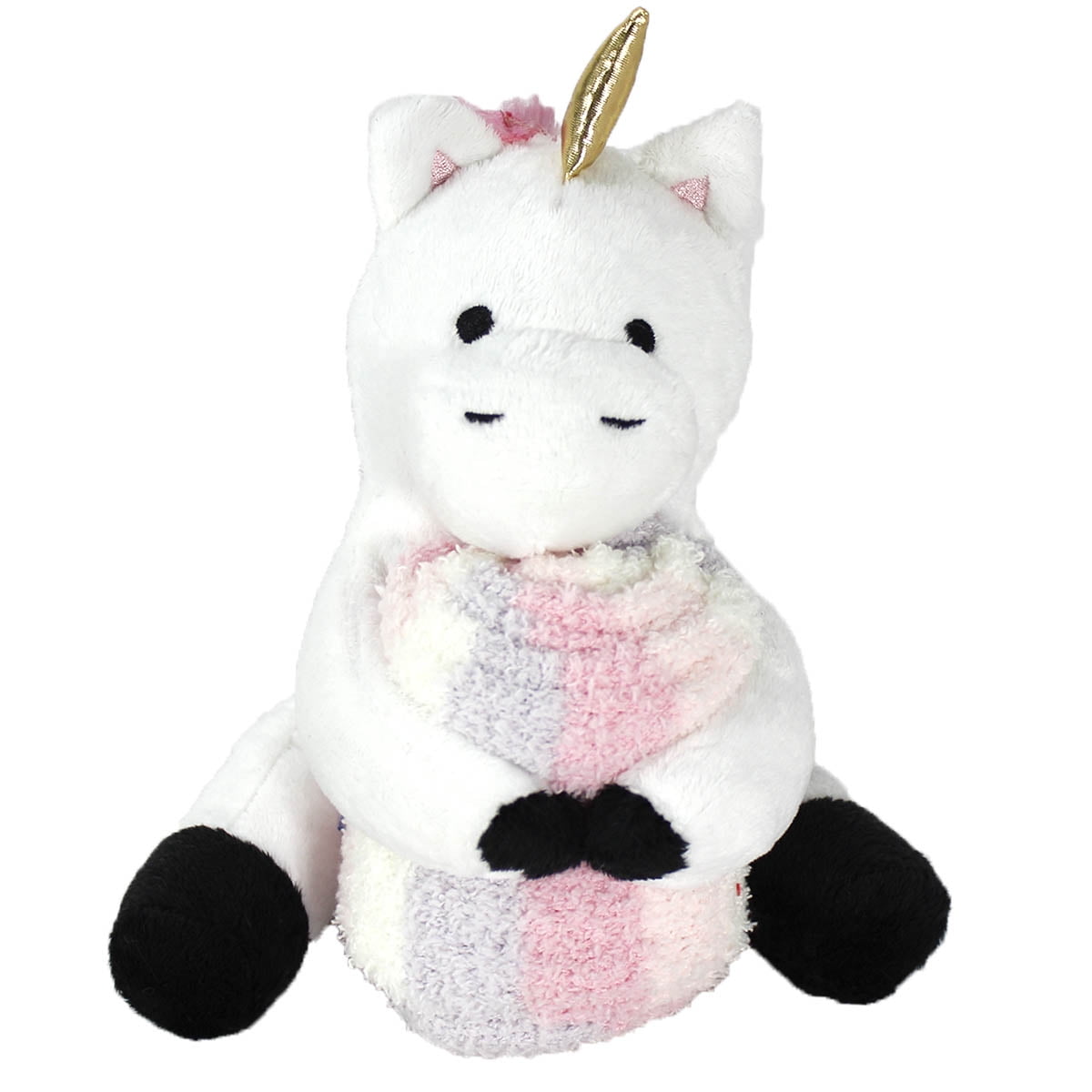 Minx Cuddly Pets stuffed animal w/ nonskid sock Unicorn By MinxNY