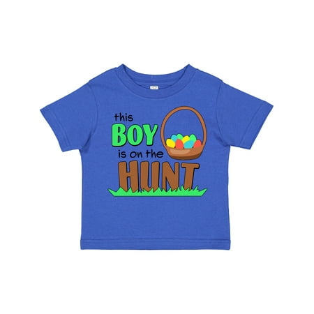 

Inktastic This Boy is on the Hunt- Easter Eggs Gift Toddler Boy Girl T-Shirt