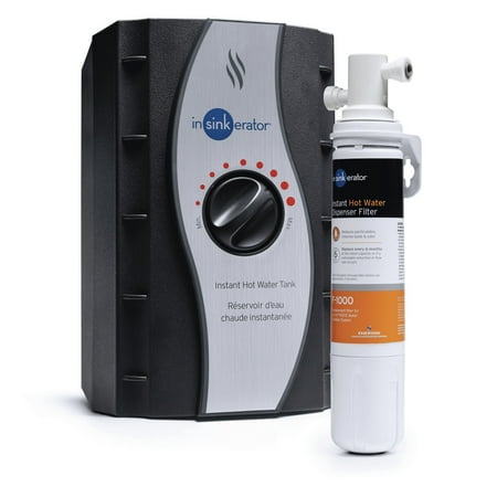 InSinkErator F1000S Instant Hot Water Tank & Filtration System, Stainless Steel