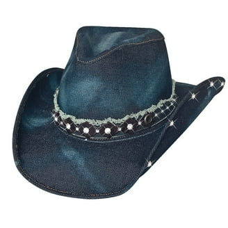 Chapeau de Cowboy en Feutre Blanc