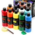 thumbnail image 1 of Set de pintura acrílica Color More, 12 colores, 500 ml, no tóxico, 1 of 8