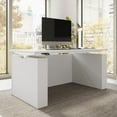 thumbnail image 3 of Stratus 60W Standing Desk with Modesty Panel in White - Engineered Wood, 3 of 8