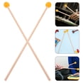 thumbnail image 1 of HONMEET 1 Pair Xylophone Sticks Rubber Multi Drum Tool For Professionals, 1 of 8