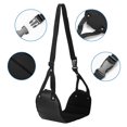 thumbnail image 4 of Office Pain Relief Foot Hammock Travel Foam Flight Airplane Adjustable Portable Footrest Leg Hammock, 4 of 5