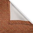 thumbnail image 3 of Ambesonne Rust Kitchen Curtains, Circular Sketchy Lines Whirls, 55"x39", Paprika Pale Khaki, 3 of 3