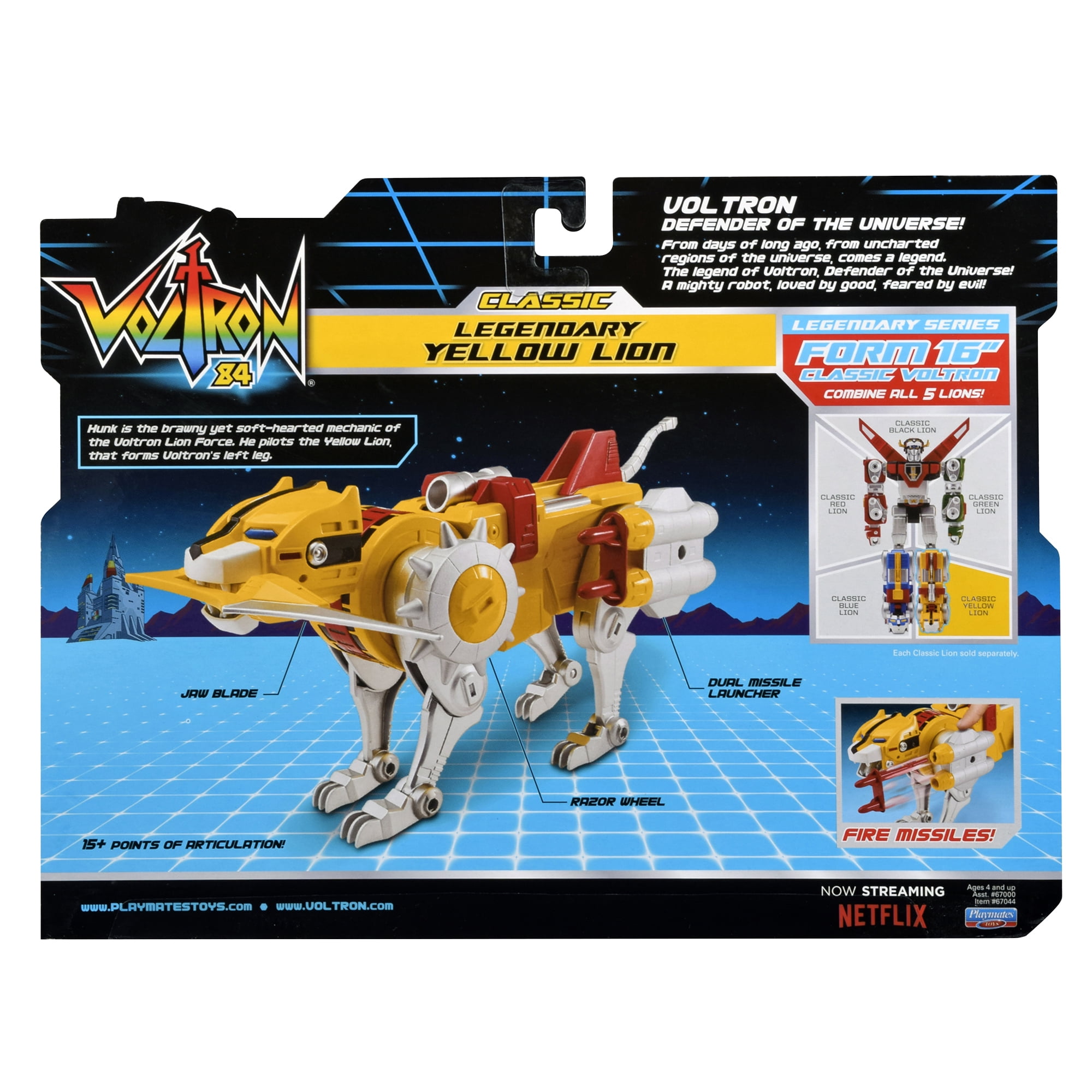 voltron classic 84 red lion