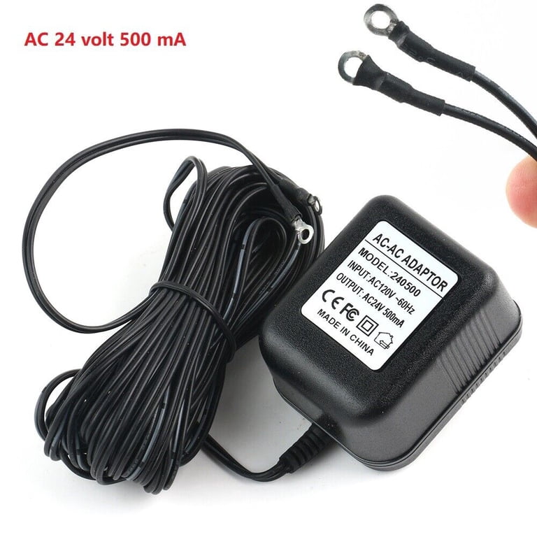 18V Power Supply Adapter For Ring Doorbell 1/2/2 Pro – With 26ft Cable, Hardwired