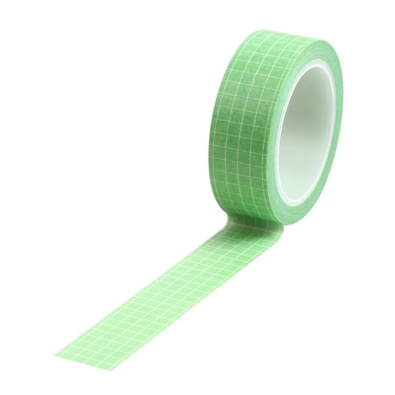 Toolix Adhesive Tape 15Mmx10M Grid Paper Tape For Scrapbooks Crafts Diaries School Supplies
