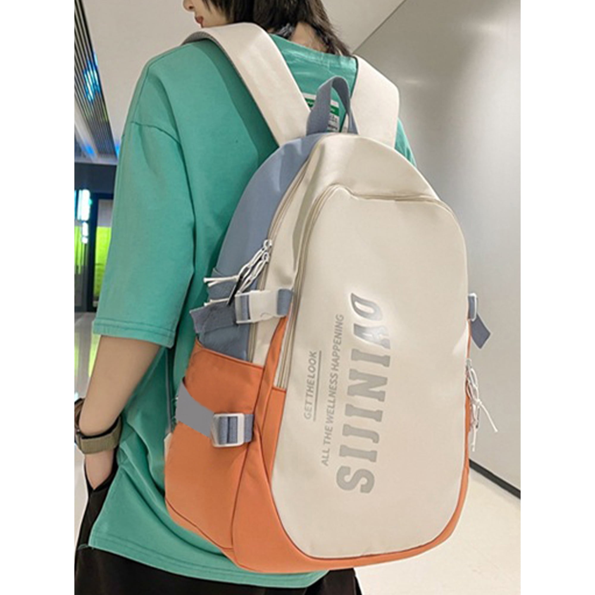 Blue orange backpack clearance