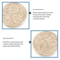 thumbnail image 3 of SUTENGDA 2pcs Wax Seals Sealing Brass Heads Copper Stamp Head Replacement, 3 of 8