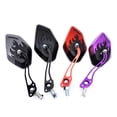 thumbnail image 4 of TopOne 1 Pair Motorcycle Rear View Side Mirrors Auxiliary Rearview Mirror Universal Modified Parts forScooter, 4 of 7