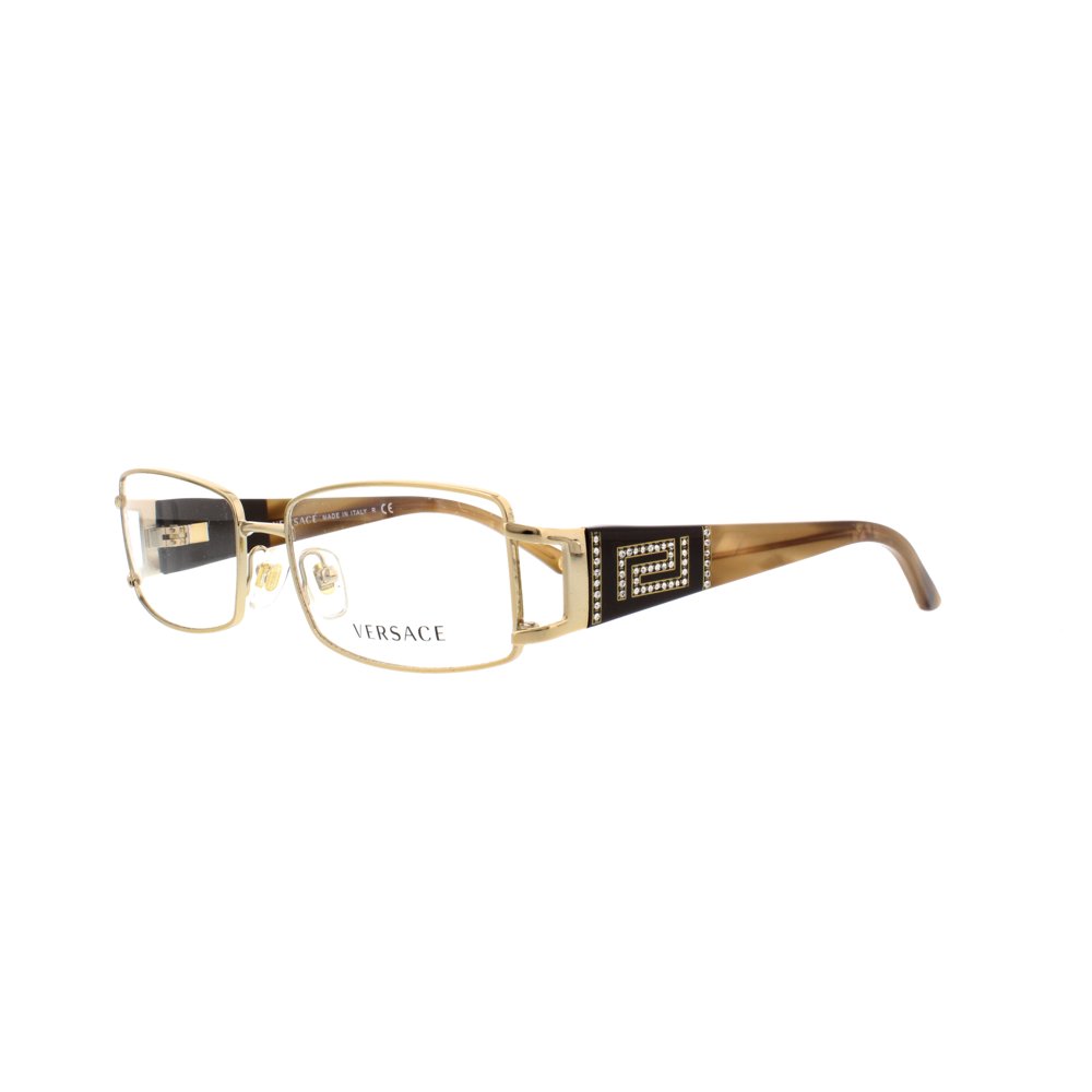 VERSACE Eyeglasses VE 1163B 1221 Platinum 52MM