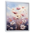 thumbnail image 2 of Designart "Meadow delicate Meadowscape An" Floral & Botanical Floater Framed Canvas Print, 2 of 7