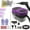 Violet, variant on Steam Cleaner, 1500W 10s Fast Heat-Up,Steamer for Cleaning with 44oz Water Tank,14 Cleaning Attachments for Cleaning Stubborn Stains,Grease,Floors,Couches & Cars,Black