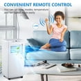 thumbnail image 2 of Trilenars 10000 BTU Portable Air Conditioning, 3-in-1 Freestanting Air Conditioning, Refrigeration, Dehumidifier and Fan Modes, with Remote Control, Remote Control and 24-Hour Timed Sleep Mode, 2 of 8