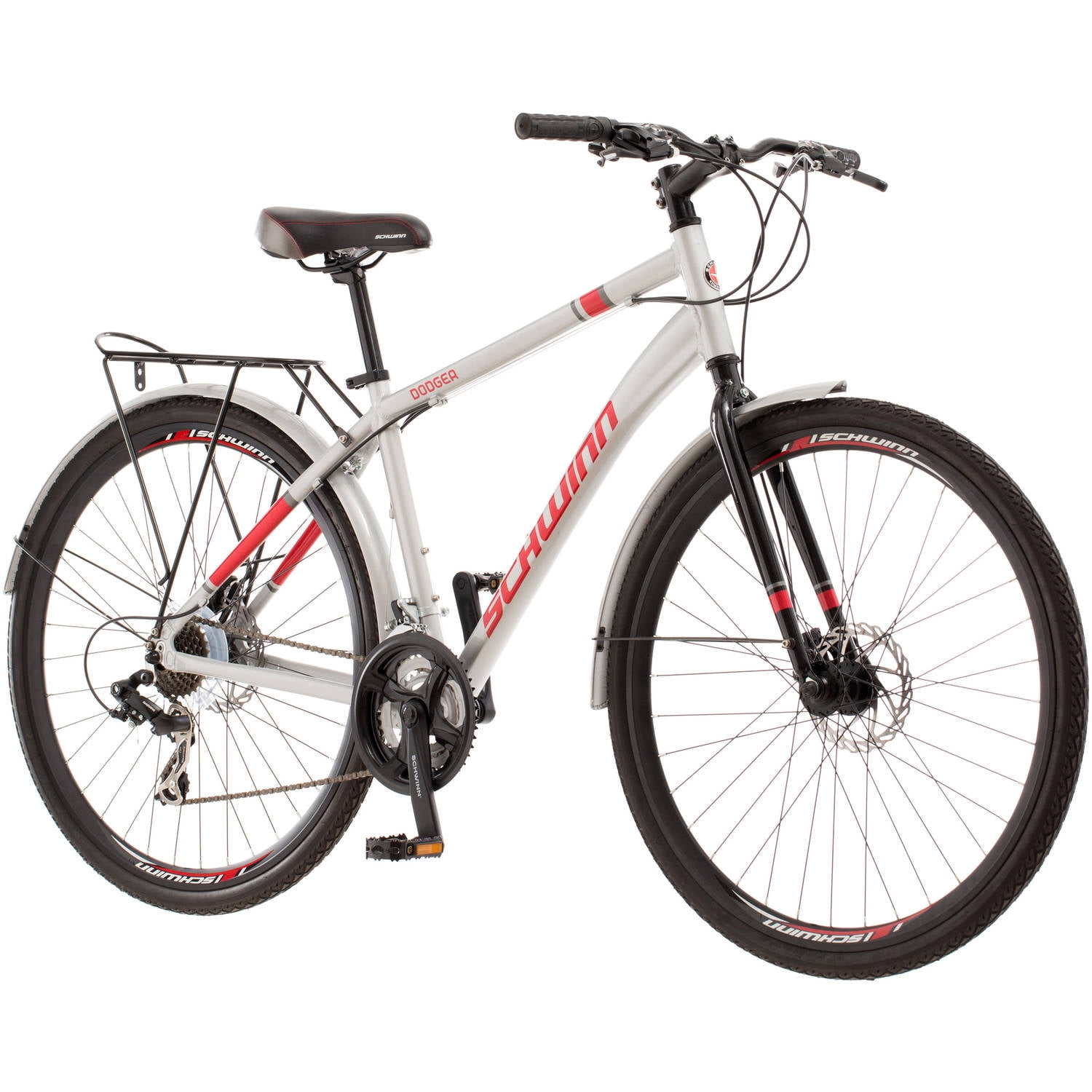 700c Mens Schwinn Dodger Hybrid Bike S