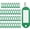 Green, variant on 40pcs Plastic Key Tags, Keys Ring Tag Identifier Keychain with Split Labels Window for Luggage ID Name Pet Green