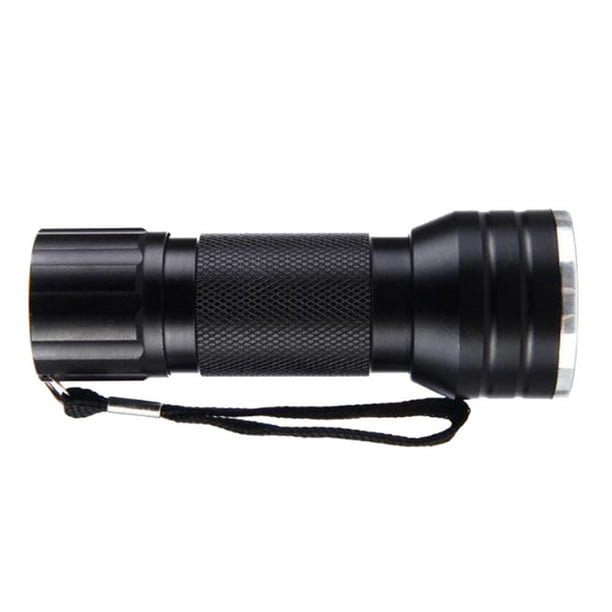 Linterna Negra Shamjiam 21 LED 395NM Luz Detectora de Color Púrpura