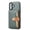 Green, variant on Design for iPhone 16 Case Luxury Faux Leather Case Magnetic Buckle Wallet Stand Function Card Case, Slim Fit Design, Retro Business Style Phone Case for iPhone 16 - Coffee