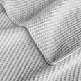 thumbnail image 6 of Exclusivo Mezcla 100% Cotton Waffle king Size Blanket for Bed, Lightweight and Breathable Gauze Muslin Blanket for Summer, Moisture-Wicking, Home Decor, 104"x90", Light Grey, 6 of 8