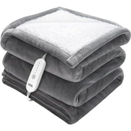 Westerly Electric Heated Throw Blanket Navy Walmart