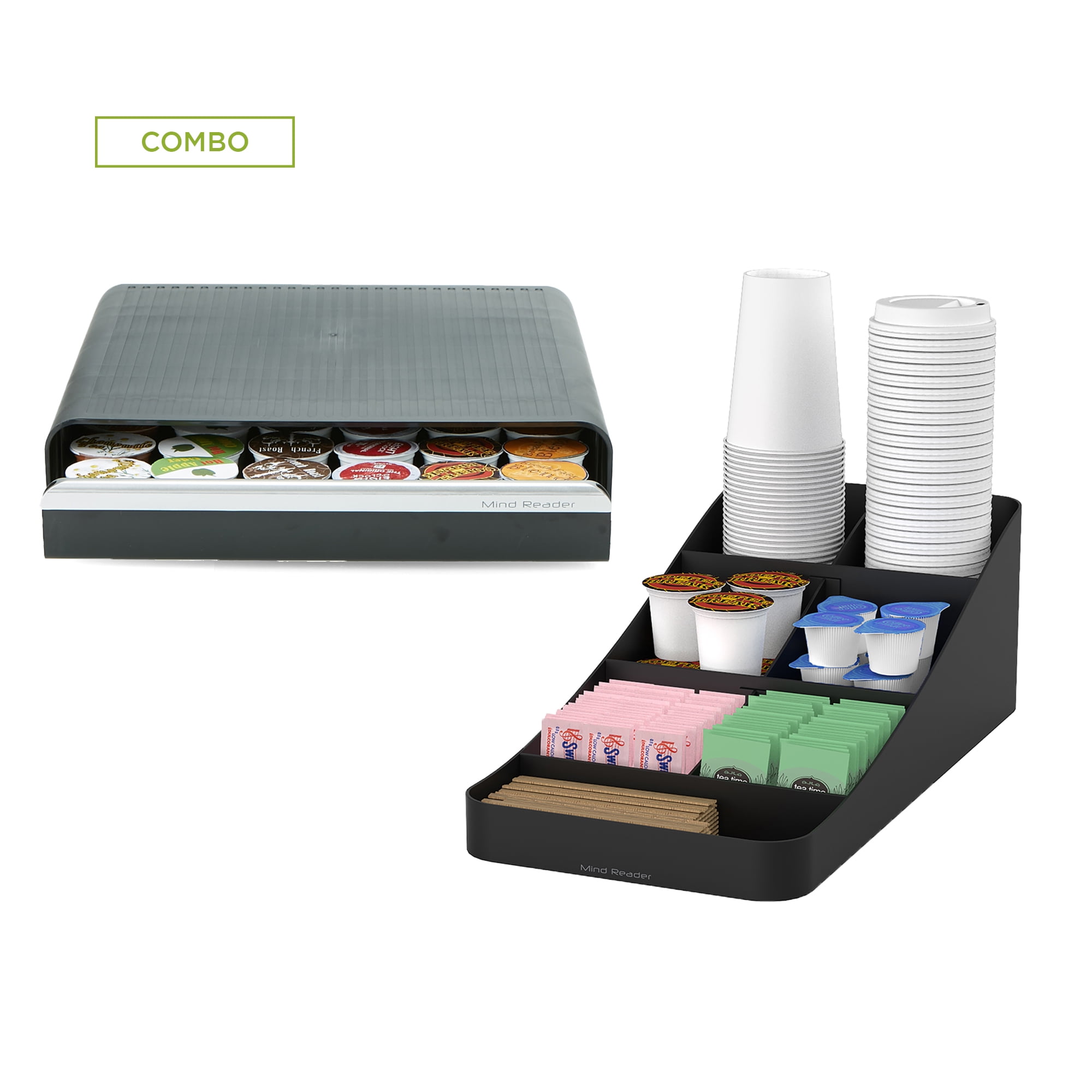Mind Reader 36 Capacity Kcup Coffee Pod Storage Drawer with 7