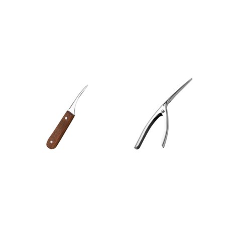 

Jocestyle Stainless Steel Shrimp Peeler Lobster Shell Remover Knifes Devein Tools (B)